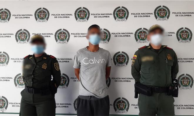 Capturado mediante orden judicial hombre de 26 años de edad por el delito de acceso carnal violento agravado.