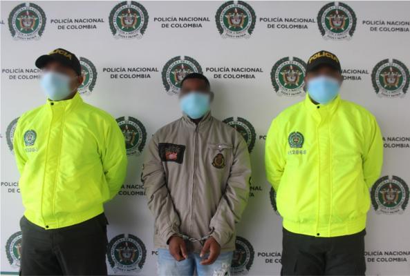 Mediante orden judicial se logra la captura de alias ‘Davinson’