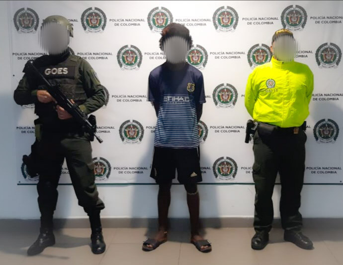 Ciudadano capturado por el delito de acto sexual con menor de 14 años