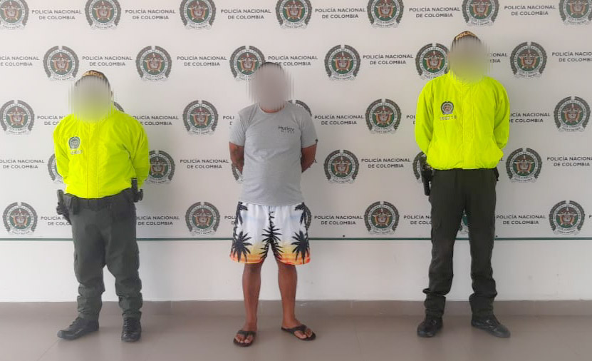 Ciudadano capturado por el delito de acto sexual violento