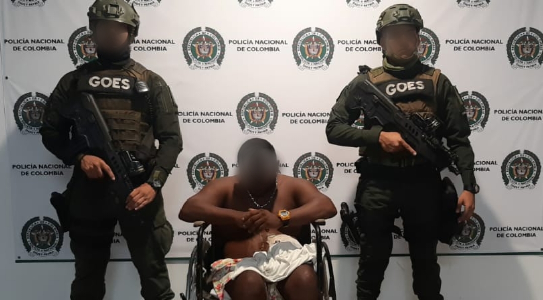 Mediante dispositivos de registro y control ciudadano es capturado por el delito de tráfico, fabricación o porte de estupefacientes.