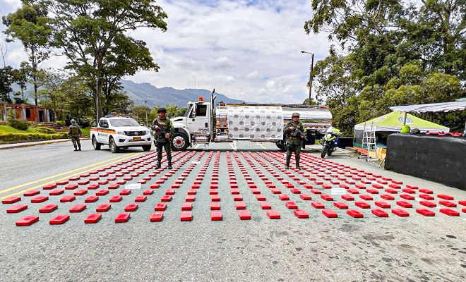 Incautacíon de cocaína  