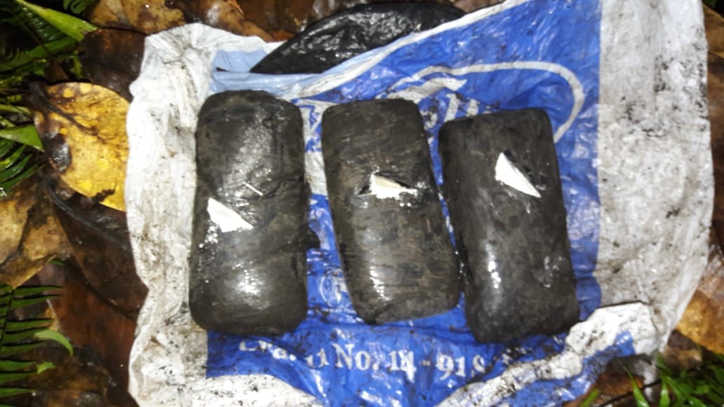 Incautación de cocaína en Garagoa