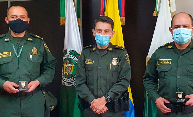 Reconocimiento al Personal de Comisarios Ascendidos de la Dirección Administrativa y Financiera