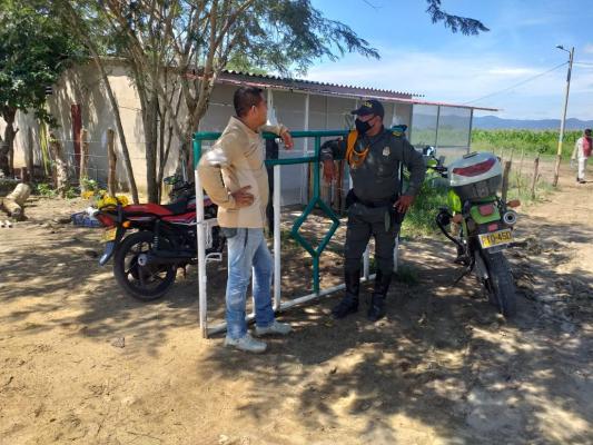 Con campañas puerta a puerta buscamos evitar el robo de ganado en Bolívar  