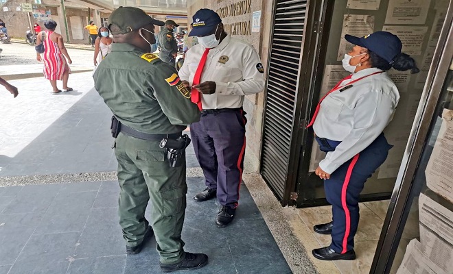 Con el fin de construir mejores espacios de convivencia realizamos encuentro con empresas de vigilancia de Quibdó