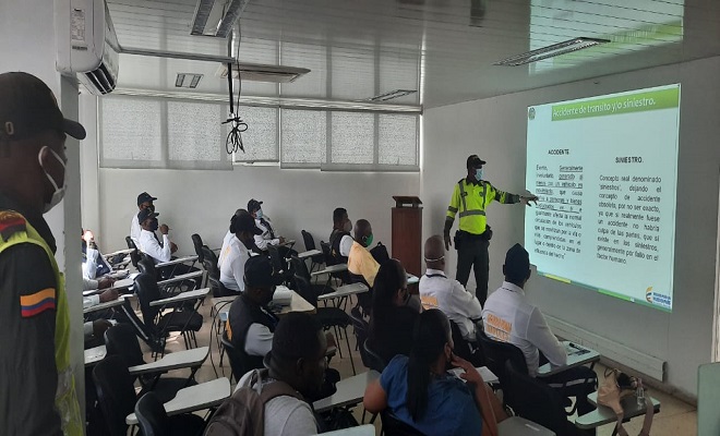 Con el fin de construir mejores espacios de convivencia realizamos encuentro con empresas de vigilancia de Quibdó