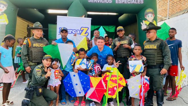 Concurso de cometas en Tumaco