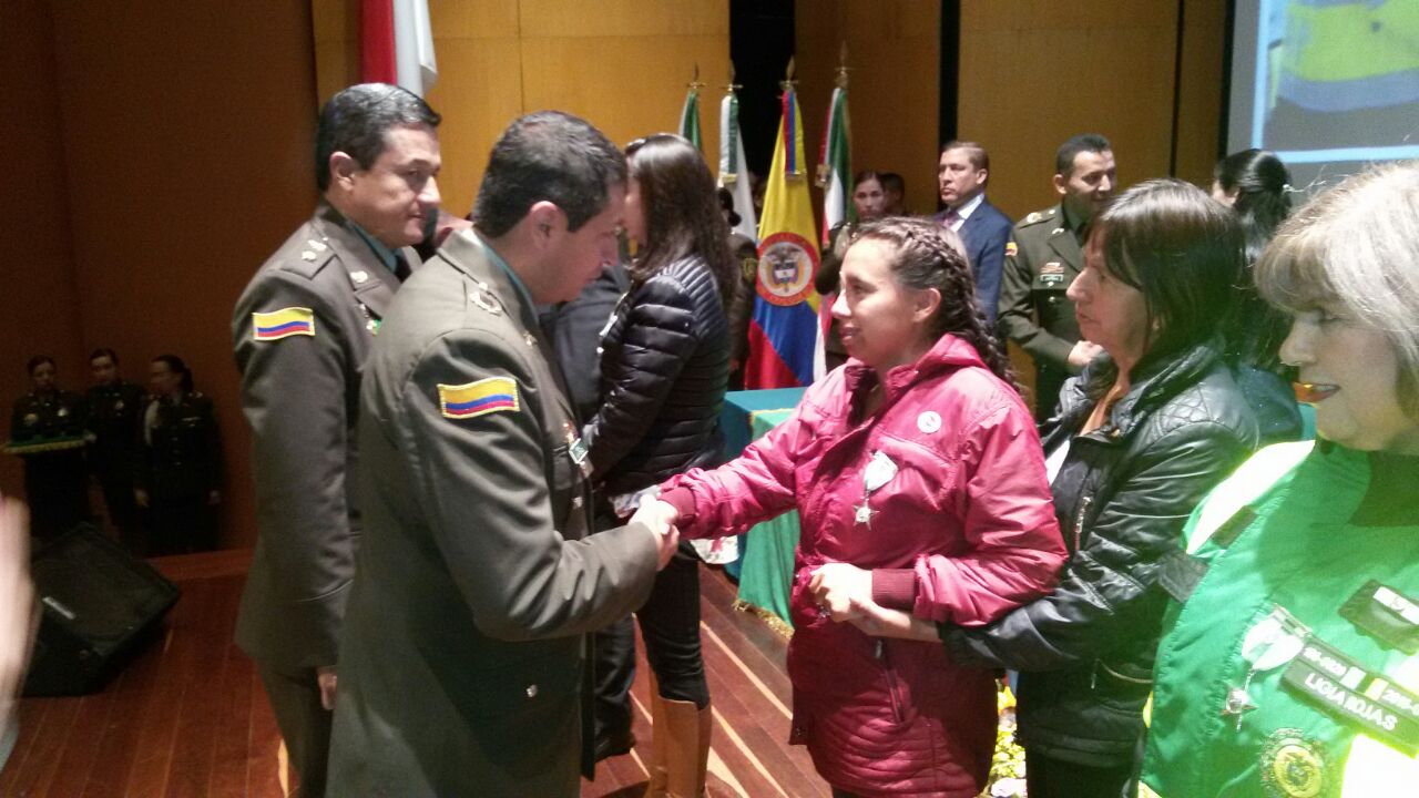 Condecoración a Jeimmy Sanabria