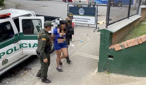 Conducción de la persona capturada