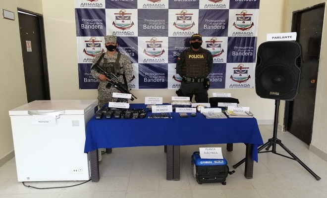 Continuamos afectando al “clan del golfo” en el departamento del Chocó