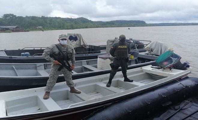Continuamos afectando al “clan del golfo” en el departamento del Chocó