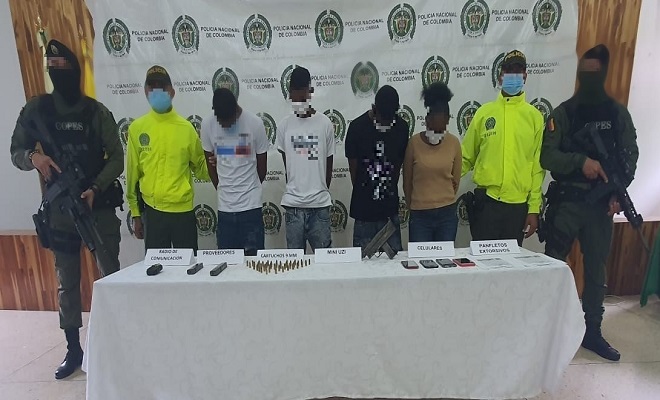 Continuamos ofensiva contra el ‘clan del golfo’ 04 capturas y una aprehensión