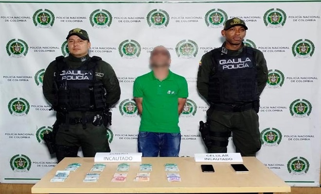 Capturado uno de los principales coordinadores del grupo delincuencial del barrio San Pablo, por extorsión, tráfico de estupefacientes y concierto para delinquir