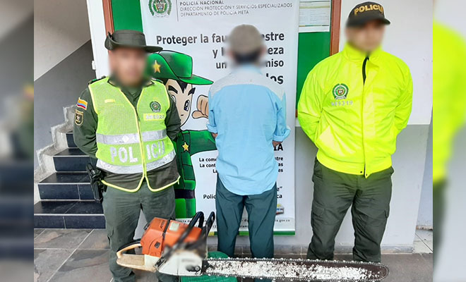 En el Meta la Policía Nacional contribuye a la preservación de los recursos naturales