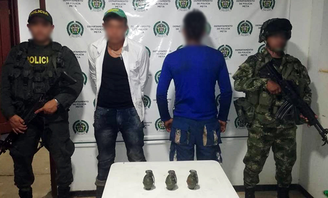En-desarrollo-del-Plan-de-Choque-caen-seis-capturados-con-droga-y-material-de-guerra-en-Meta