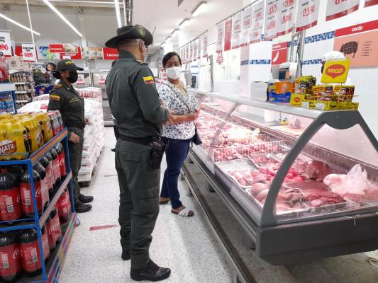 Controles venta de pescado en Magangué