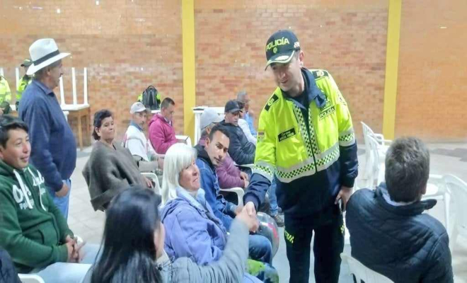 Balance operativo y preventivo semanal de la Metropolitana de Tunja