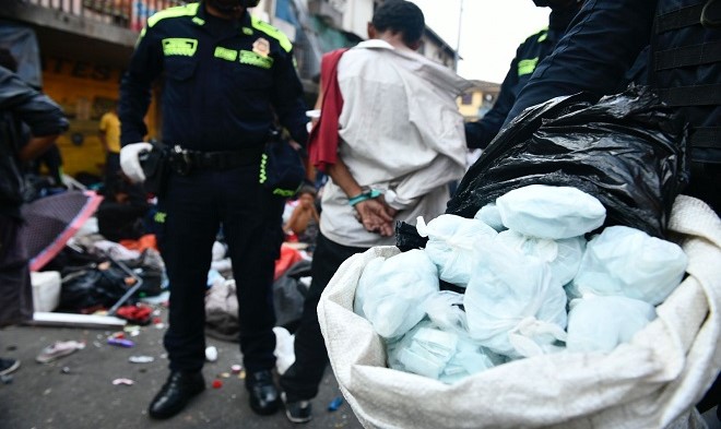 Incautación dosis de estupefacientes 