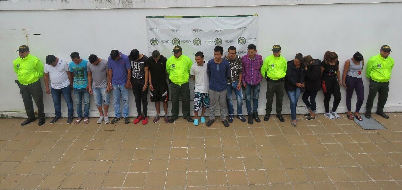 Desarticulamos banda delincuencial “los parceros” dedicada al tráfico local de estupefacientes.