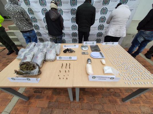 Contundente operación contra el microtráfico en el municipio de Paipa