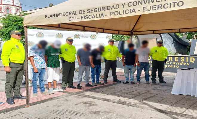 Los integrantes de la estructura delincuencial tendrían injerencia en cerca de 10 barrios de Chaparral.