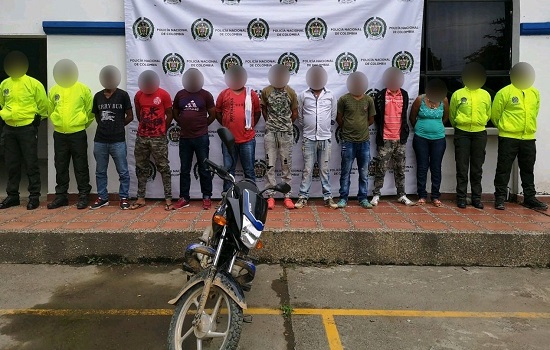 La acción policial se llevó a cabo en el municipio de Tierralta