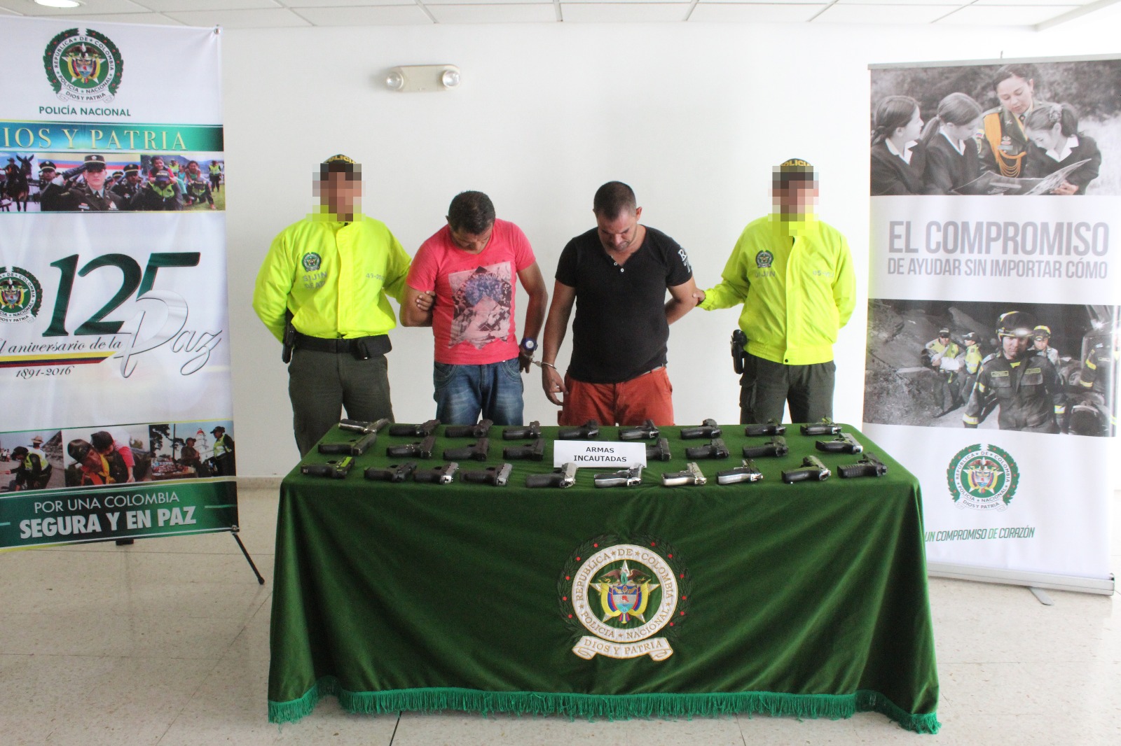 Desmantelada red que vendía armas a grupos delincuenciales 