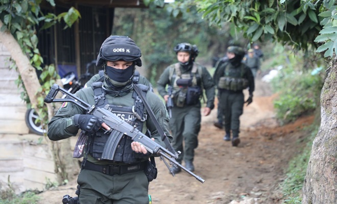 lucha contra la minería ilegal en Antioquia
