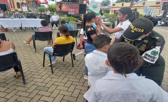 celebración día internacional contra el reclutamiento infantil