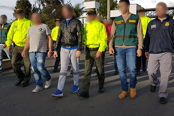 Contundente operación transnacional contra organización de narcotráfico: 30 capturas en cuatro países