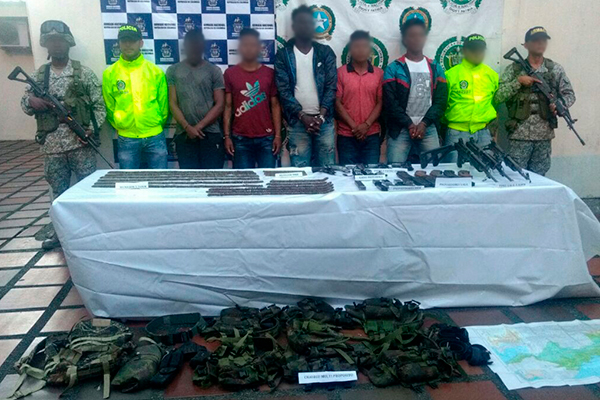 Desarticulada estructura armada del “clan del golfo” que delinque en el Chocó