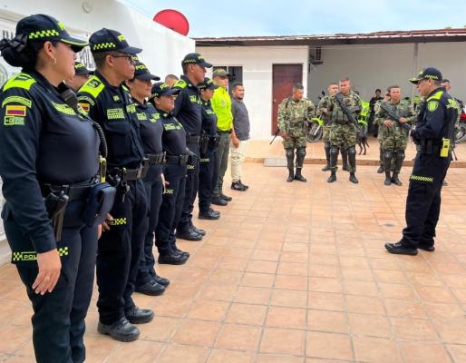 Dispositivos policiales y militares durante el fin de semana