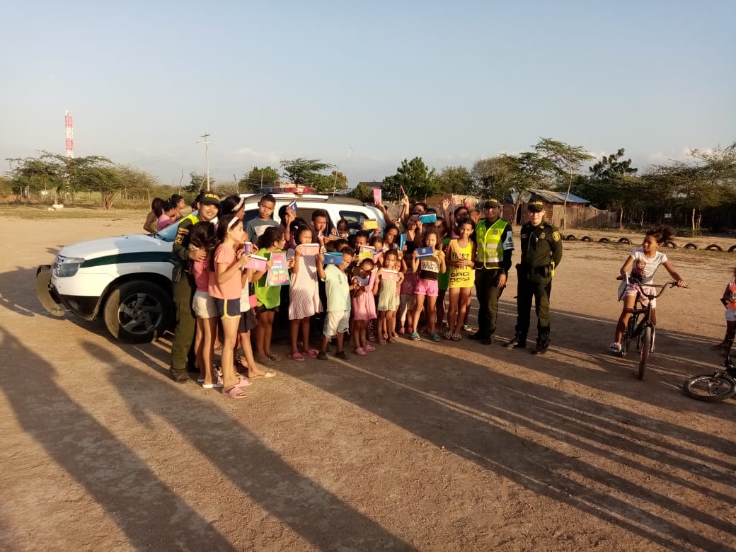 Campaña 'dona un cuaderno' en La Guajira