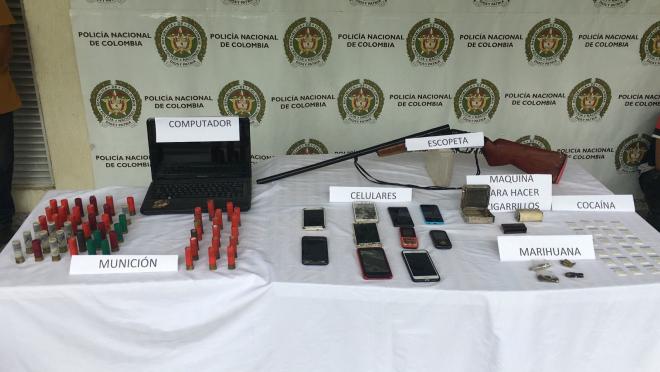 Elementos incautados