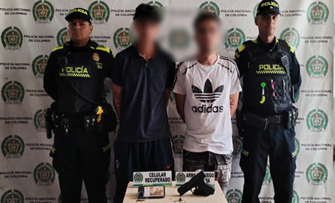 Dos capturados por hurto en El Poblado.