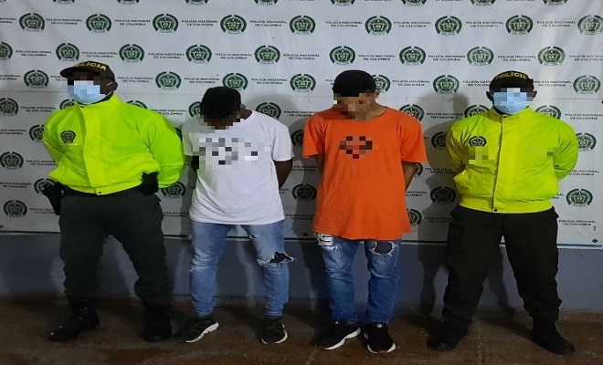 Dos presuntos integrantes del ‘clan del golfo' fueron capturados en Tadó Chocó