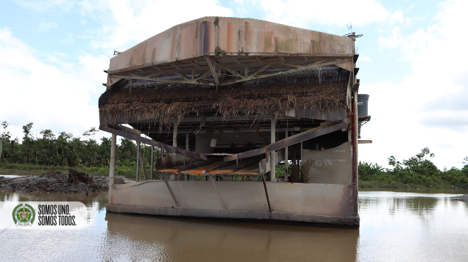 Con la Operación Aurun se inaugura el Grupo Operativo Interinstitucional contra la Minería Ilegal. 