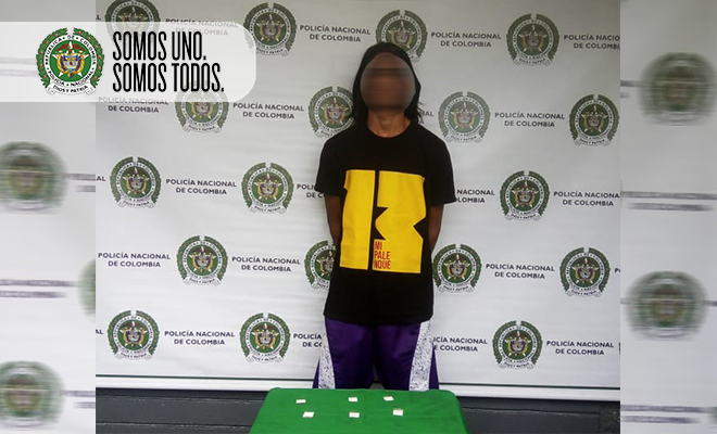 Capturado con droga que le fue hallada en rollo de papel higiénico 