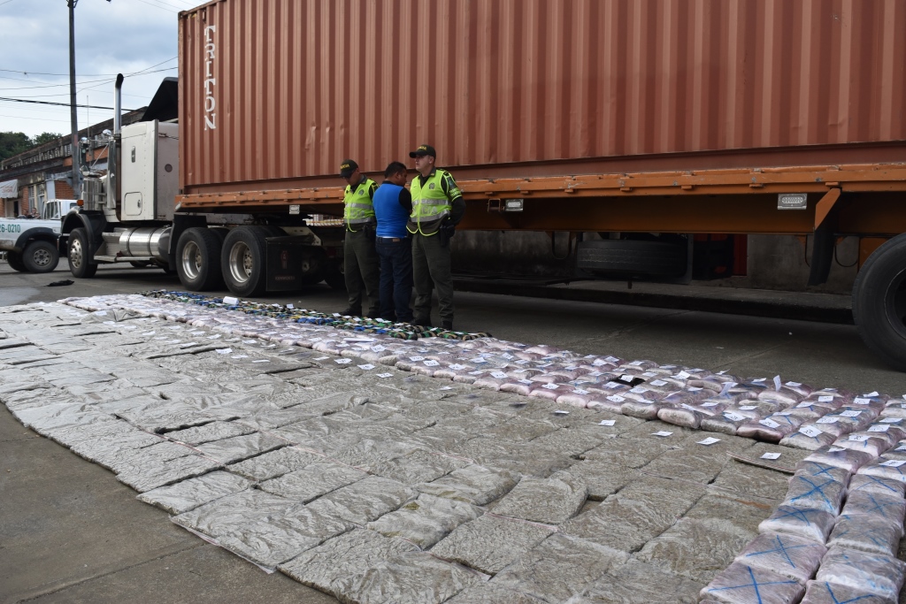 la marihuana iba con destino a Cartagena desde la ciudad de Cali