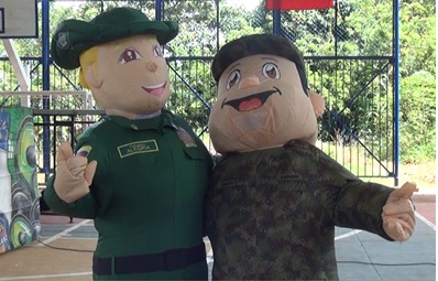 Dummies de ejercito y policia