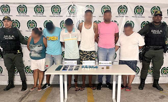 Se dedicaban a la extorsión y el tráfico de estupefacientes. 