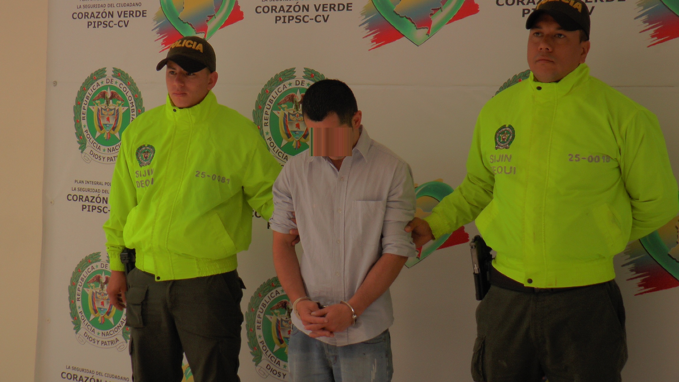 El hoy capturado se hallaba prófugo de la justicia fue capturo por orden judicial 