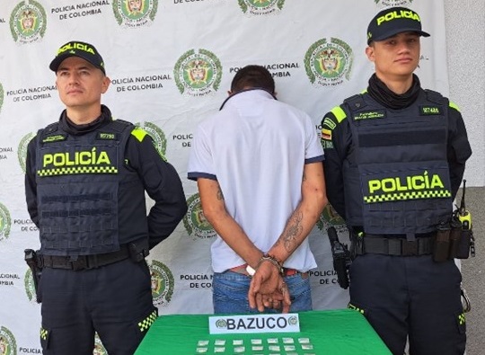 Capturado con estupefacientes en La Tebaida 