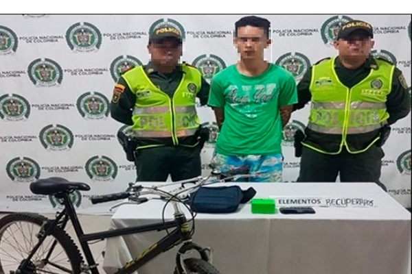 sujeto capturado por hurto en valledupar 