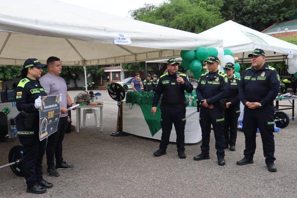 Apoyo psicosocial y logístico al personal policial de Cúcuta y Cesar