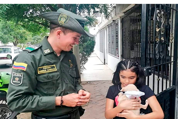 Entregamos nueva mascota a Lauren