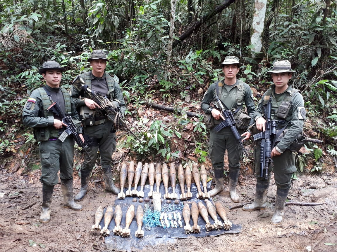 La-Policía-Nacional-responden-al-ataque-del-ELN-en-Cáceres-Antioquia