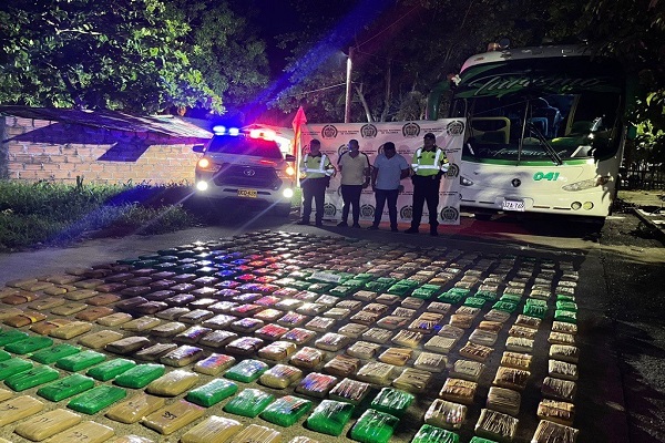 Capturados por  el delito de tráfico de estupefacientes