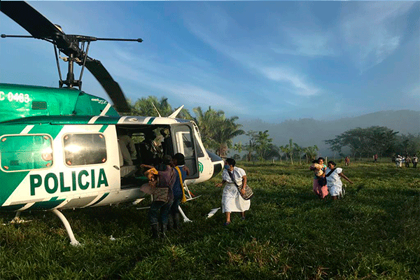 Realizamos evacuación médica en la Sierra Nevada de Santa Marta